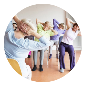 Yoga sur chaises