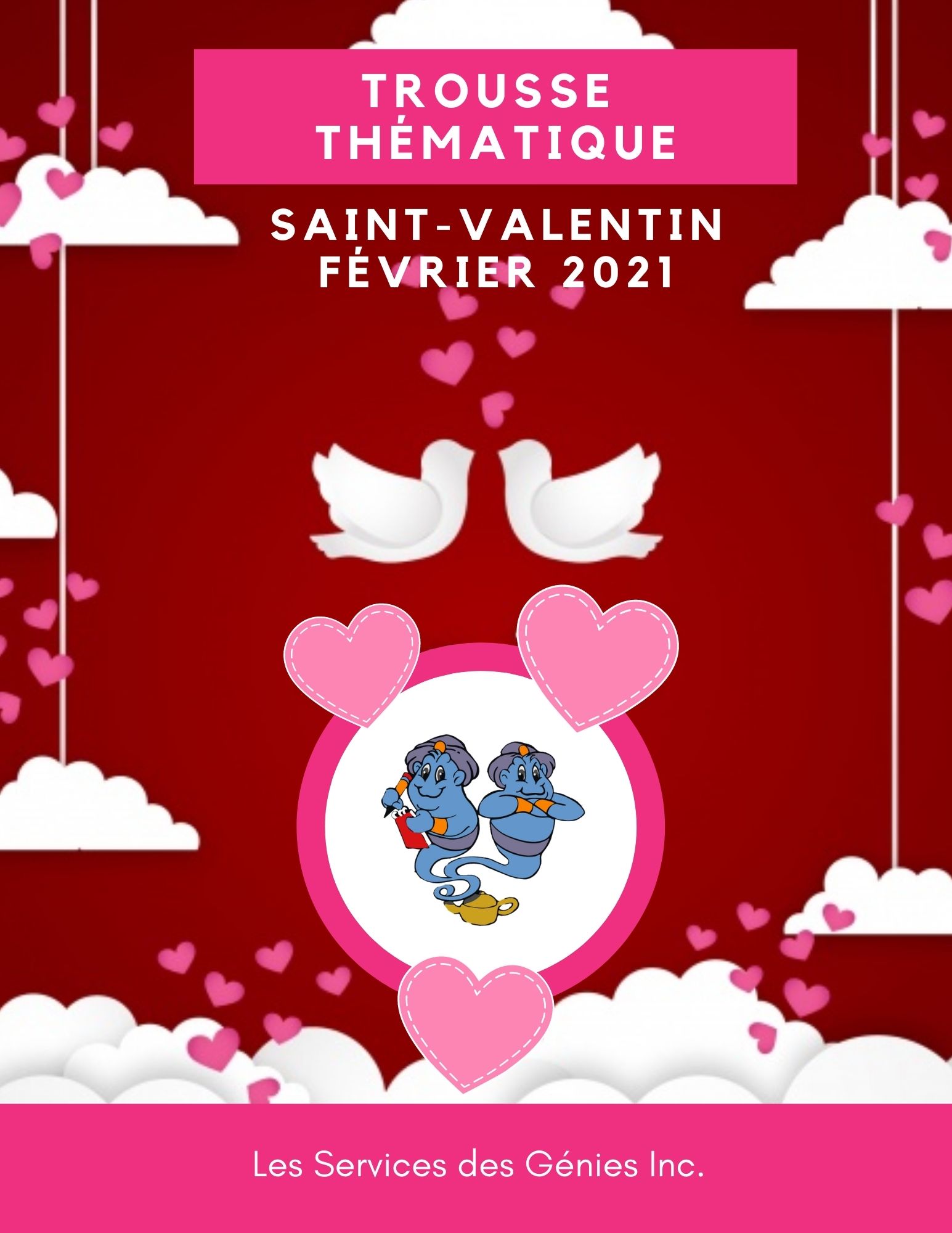 Trousse d'activités thématiques Saint-Valentin